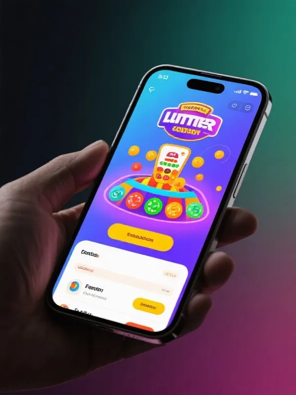 Lucky Lot App Interface